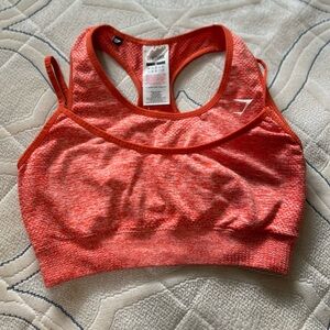 Gymshark Vibrant Coral Sports Bra